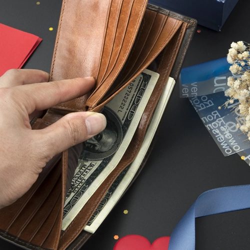 BULLCAPTAIN Genuine Leather Wallet