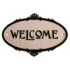 Cast Iron Welcome Sign